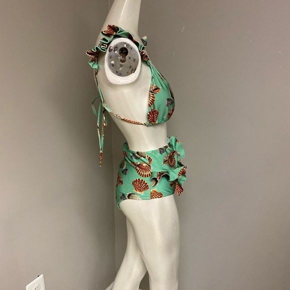 PatBO Seashell Ruffle Bikini - Picture 16 of 17